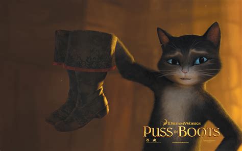 Kitty Softpaws From Puss In Boots Desktop Wallpaper