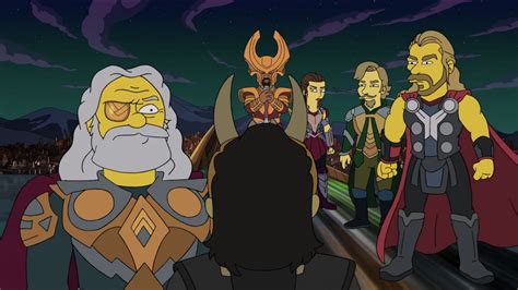 ‘the Simpsons Boss Al Jean Talks New Disney Crossover With Marvels Loki And Creating Superhero