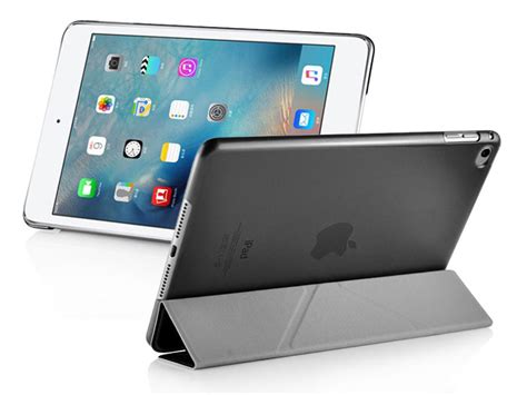 The screen resolution stays at a nicely sharp 2048 x 1536 pixels. Origami Stand Case | iPad mini 4 hoesje | KloegCom.nl