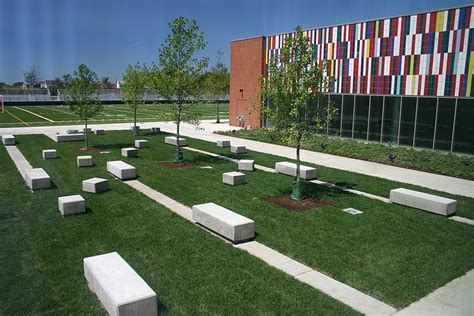 Back Of The Yards High School Rear Reading Garden 4x6 Campus