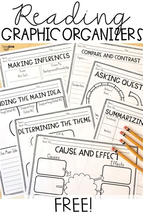 Bring These Free Graphic Organizers Into Your Classroom To Offer Your