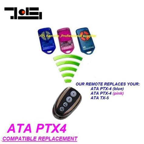 Ata Remote Controller 43392mhz Compatible With Ata Ptx 4 Code Remote