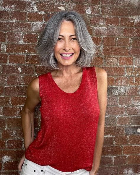 beautiful old woman pretty woman gorgeous women going gray gracefully touch of gray white