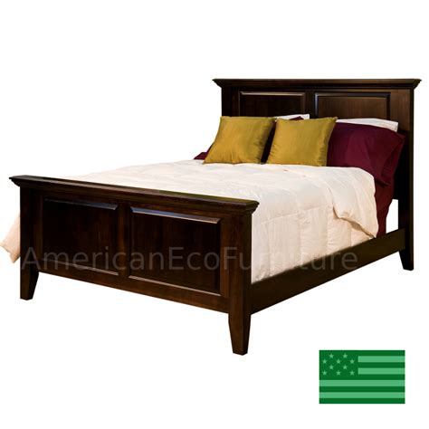 Amish Maarten Bed Usa Made Bedroom Furniture American Eco Furniture