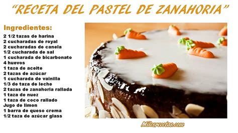 Receta De Pastel De Zanahoria Como Hacer Pastel De Zanahoria Vídeo Dailymotion