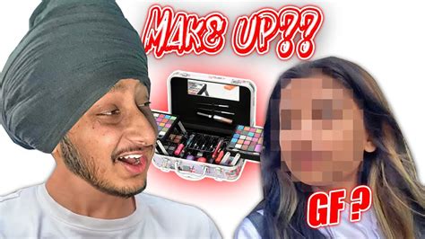 Doing Make Up Of My Girlfriend Gf Reveal Youtube