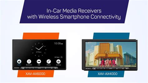 Sony Xav Ax6000 And Xav Ax4000 In Car Receivers Introduced