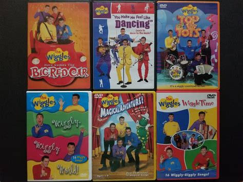 The Wiggles Dvd Lot Big Red Car Dancing Grelly Usa
