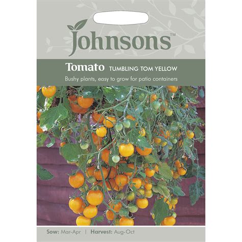 Pack Of Tumbling Tom Yellow Tomato Seeds