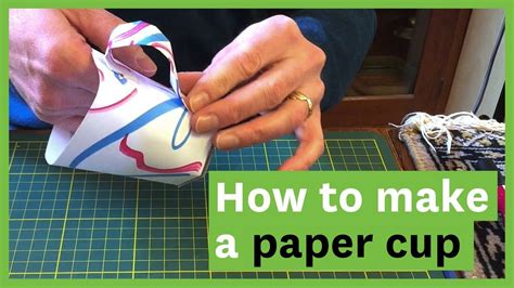 How To Make A Paper Cup Youtube