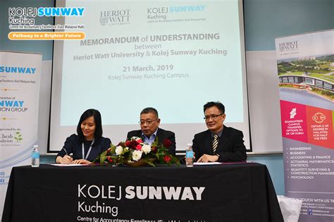 This is the first stage of the formation of a formal contract. Memorandum of Understanding (Mou) With Heriot Watt ...