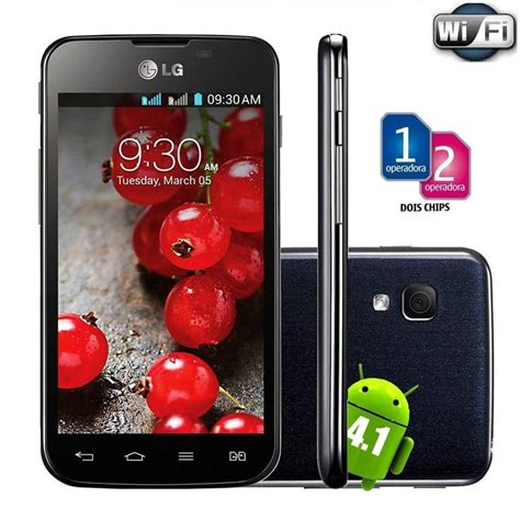 Celular Smartphone Lg Optimus L5 Ii Dual E455 Android 41 3g R 499