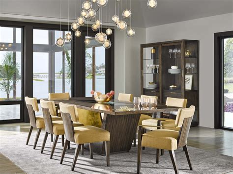 Modern dining room furniture gives us space to connect, taking a break to break bread. Dining Room | Castle Fine Furniture