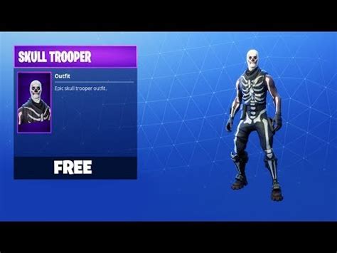 Share your opinion on this shop by voting on it at the bottom of this page. NEW FORTNITE UPDATE OUT NOW! NEW "SKULL TROOPER" FREE SKIN ...
