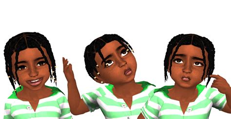 The Black Simmer Aap And Travis Child And Toddler By Ebonix