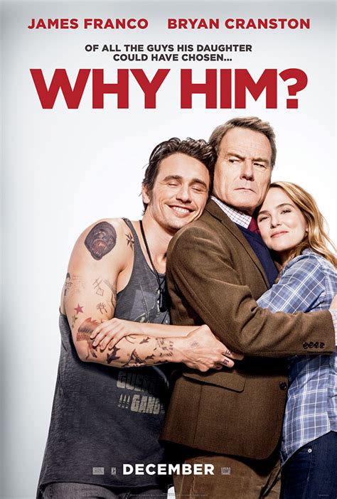Free Advance Screening Movie Tickets To Why Him With James Franco Bryan Cranston