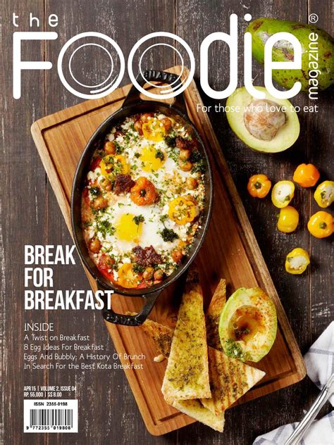 The Foodie Magazine April 2015 By Bold Prints Issuu