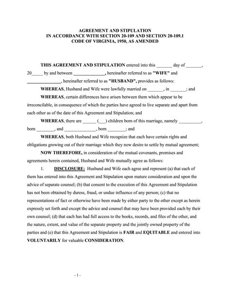 Divorce Stipulation Agreement Sample Complete With Ease Airslate Signnow
