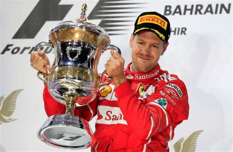 Formula One Fighting Talk From Ferrari After Vettel Wins Bahrain Gp