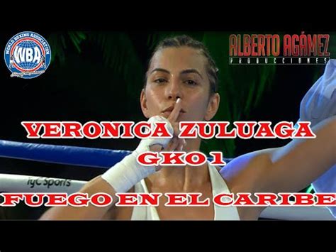 Veronicazuluagaboxeadora Wbaacademy Ver Nica Zuluaga Una Reina Que Triunfa En El Boxeo Youtube