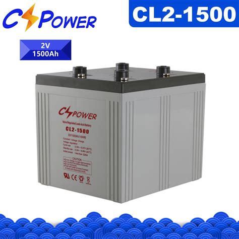 Cspower Battery 2v 1200ah Deep Cycle Tubular Battery For Huge Power