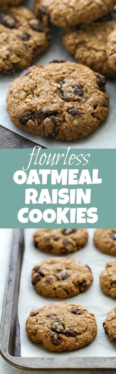And then these little nuggets of joy you. Soft & Chewy Flourless Oatmeal Raisin Cookies | running ...