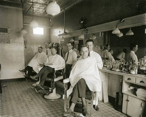 Barbershop Circa 1940s Barber Shop Vintage Barber Shop Barber