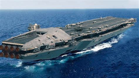 Americas New Giant Aircraft Carrier Amazed The World