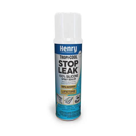 Henry 880 Tropi Cool Stop Leak 100 Silicone White Spray Sealer 141 Oz