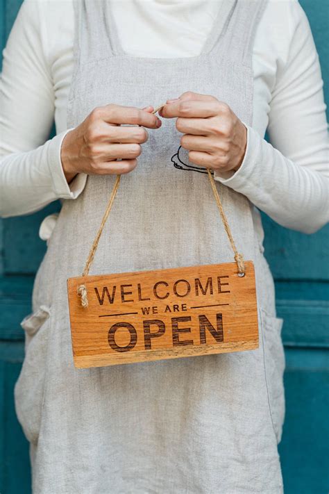 Download Welcome We Are Open Signage Wallpaper