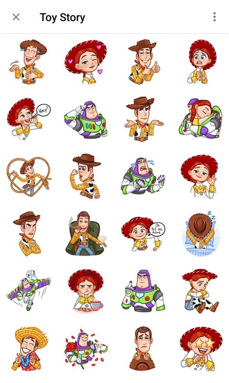 Toy Story Telegram Sticker Pack In 2024 Disney Sticker Cute Stickers