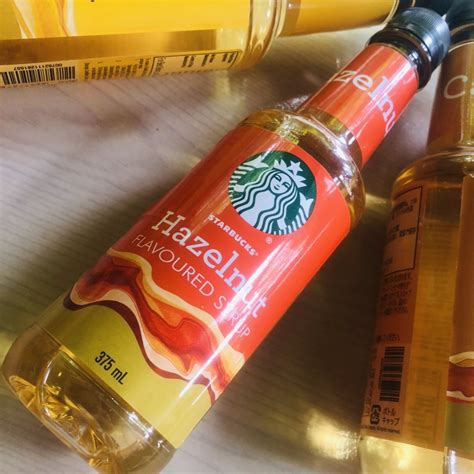 Starbucks Original Hazelnut Caramel Vanilla Syrup Ml Shopee