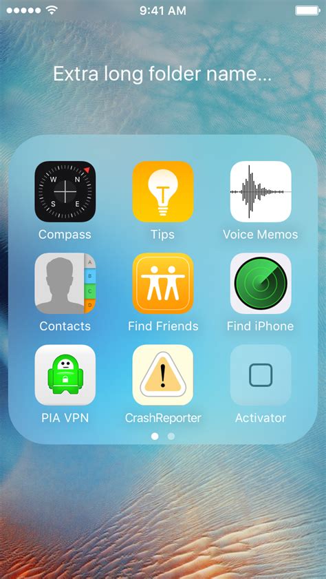 The wish application has more than 300 million users worldwide. Marquee lets you have long, scrolling folder names in iOS