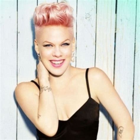 Pink Singer Quotes Quotesgram Pink Singer Hairstyles Pink Singer
