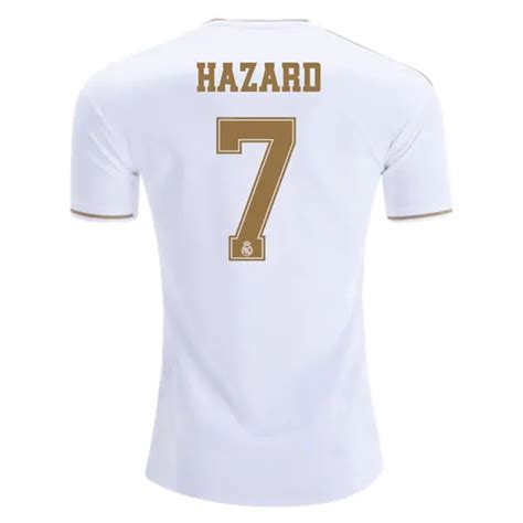 Real Madrid Eden Hazard 7 Jersey 2019 20 Home Soccer Shirt Soccer777