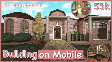 Roblox Bloxburg No Gamepasses Story House Mobile Speedbuild My Xxx