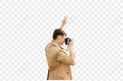 Man Taking Pictures Pictures Material Take Png Transparent Image And