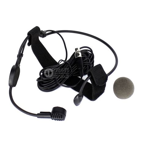 Jual Mini Xlr 4 Pin Ta4f Headworn Headset Microphone Professional Vocal