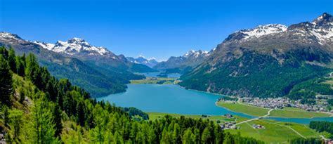Lake Silvaplana Stock Photos Pictures And Royalty Free Images Istock