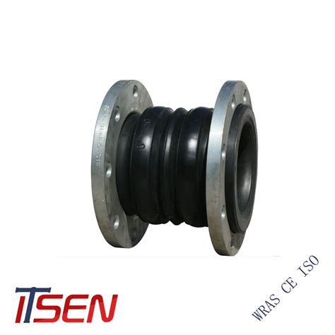 Pn Double Bellow Sphere Flexible Flange End Rubber Expansion Joint China Rubber Bellow And