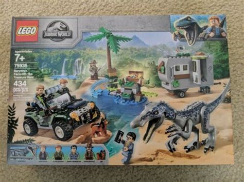 Lego Jurassic World Baryonyx Face Off The Treasure Hunt 75935 New