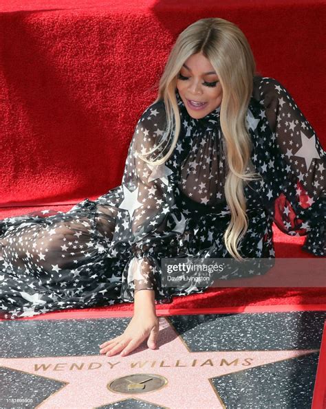 Wendy Williams Attends Her Being Honored With A Star On The Hollywood