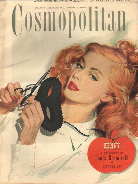 Cosmopolitan Magazine October 1946 Coby Whitmore Vintage Illustration Vintage Magazine