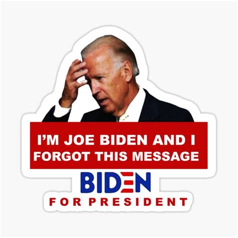 Funny Joe Biden Stickers Redbubble