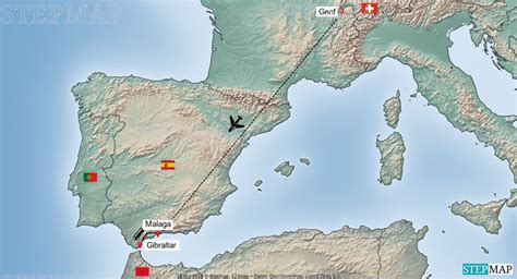 Design the experiences people want next. StepMap - Gibraltar Reise - Landkarte für Welt
