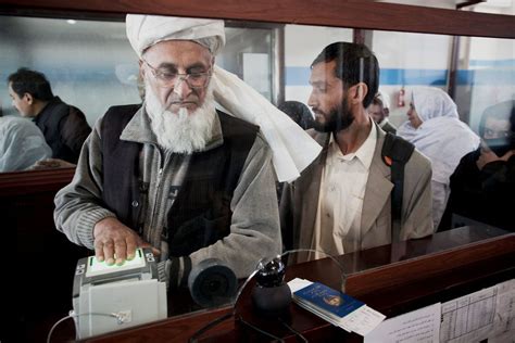 Afghanistan Has Big Plans For Biometric Data Published 2011