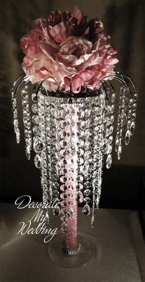 Decorate My Wedding Crystal Centerpiece With Arch Alexandra Crystal