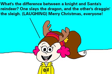 Luan Louds Christmas Joke For 2016 By Mikejeddynsgamer89 On Deviantart