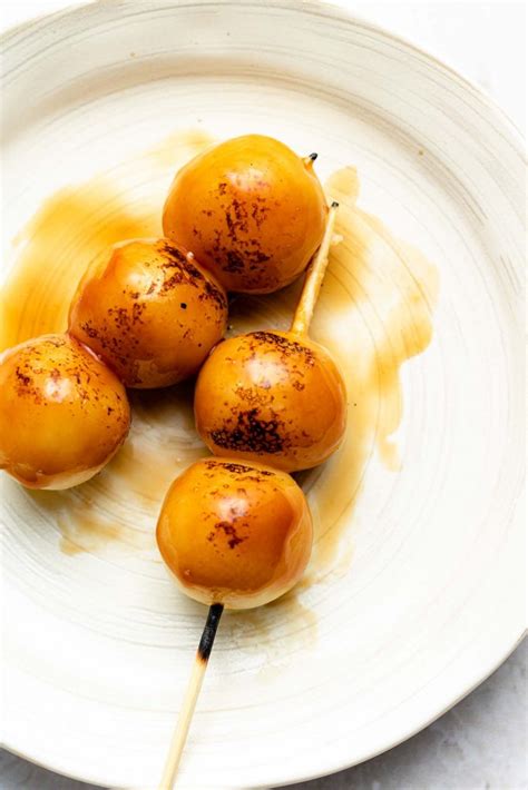 Saying dango is one of the most ancient japanese desserts according to legend dango was presented to the gods as a sweet gift. Mitarashi Dango (みたらし団子) - Okonomi Kitchen