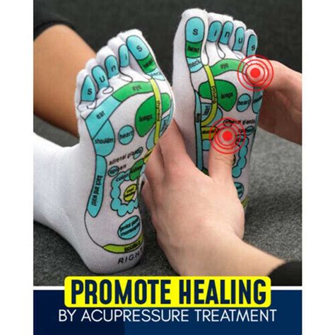 Foot Massage Sock Acupressure Reflexology Socks Anti Slip Breathable Yoga Socks Relieve Tired